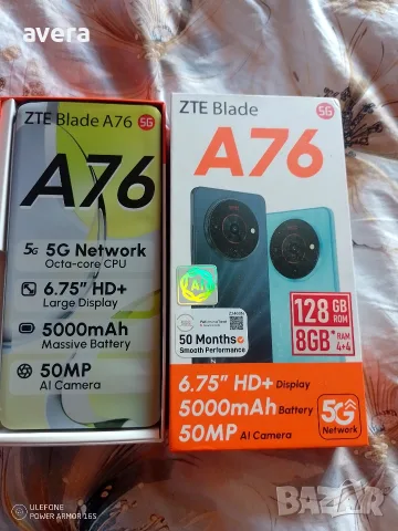 Смартфон Zte A76 , снимка 3 - ZTE - 55413795