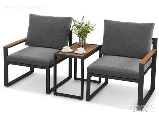 Метален градински сет/комплект в индустриален стил по поръчка , снимка 9 - Дивани и мека мебел - 53986617