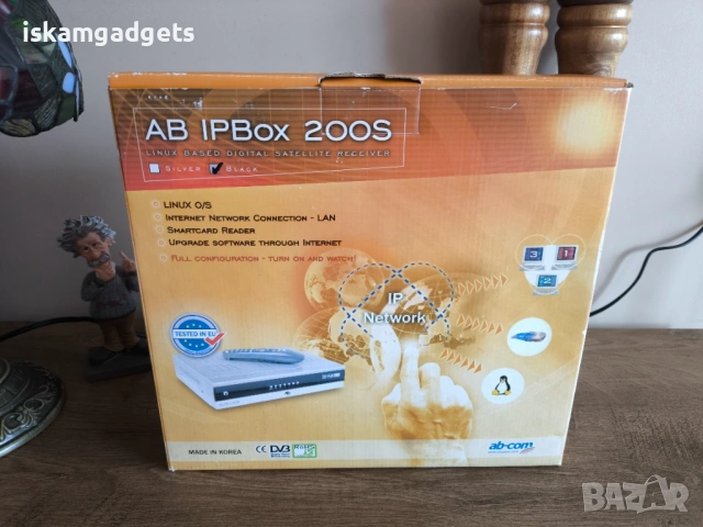 Сателитен приемник AB IP Box200S за HDTV, снимка 2 - Приемници и антени - 54070550