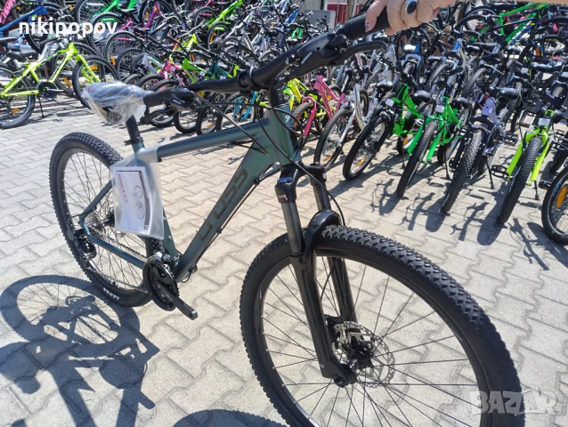 CROSS Велосипед 27.5" GRX 9 зелен, снимка 4 - Велосипеди - 54645662