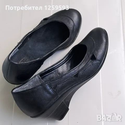 Дамски обувки на платформа , снимка 2 - Дамски елегантни обувки - 55437371