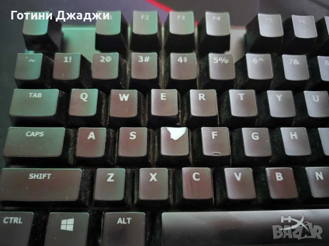 Kingston HyperX Alloy FPS Cherry MX Blue суичове, снимка 2 - Клавиатури и мишки - 54229867