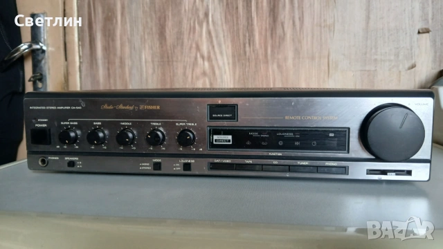 Fisher Ca 540 Studio Standard - усилвател, снимка 9 - Ресийвъри, усилватели, смесителни пултове - 54720622