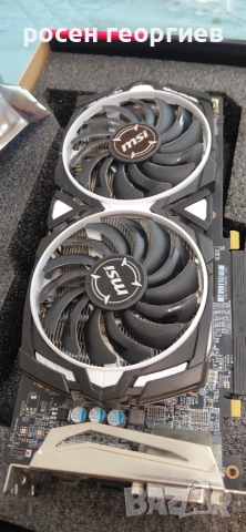 MSI RX 580 8gb 256bit, снимка 4 - Видеокарти - 55240531