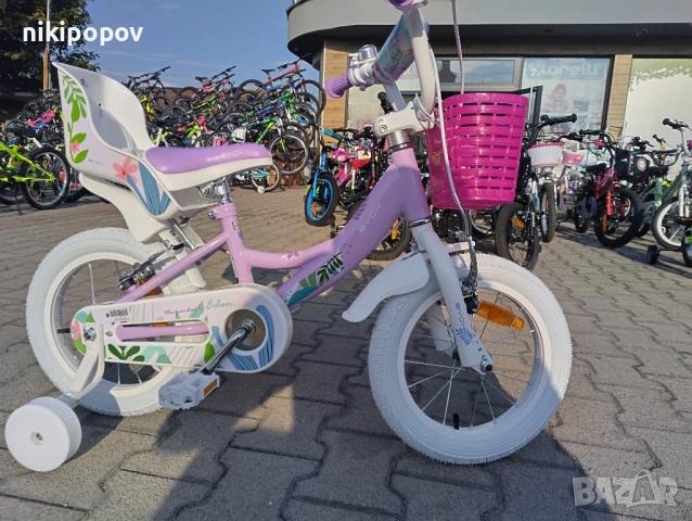 X Детски велосипед 14" EDEN виолет, снимка 12 - Велосипеди - 54394993