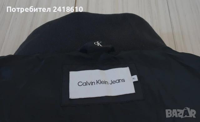 Calvin Klein Down Vest Mens Size XL ОРИГИНАЛ Мъжки Пухен Елек!, снимка 12 - Спортни дрехи, екипи - 54305390