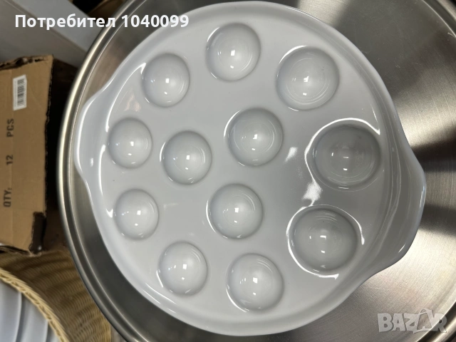 Съд за охлюви, снимка 7 - Съдове за готвене - 54960201