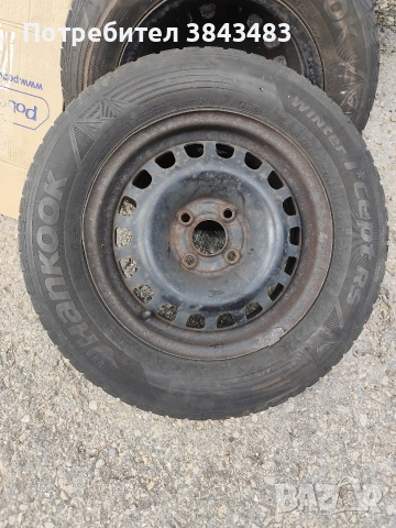 Зимни гуми с джанти за Opel Corsa D, снимка 3 - Гуми и джанти - 55215750