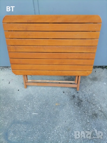 Градински комплект сгъваема маса и столове., снимка 3 - Градински мебели, декорация  - 54322555