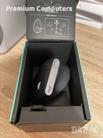 Мишка Logitech MX Vertical , снимка 2 - Клавиатури и мишки - 55038873