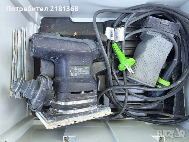 FESTOOL RTS 400 REQ, снимка 2 - Шлайфмашини - 55504449