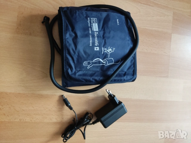 Нов маншет,зарядно,2бр.помпи,слушалки,манометър за апарат за кръвно , снимка 4 - Други - 53913568