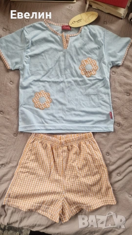 памучна пижама 4 г 102см