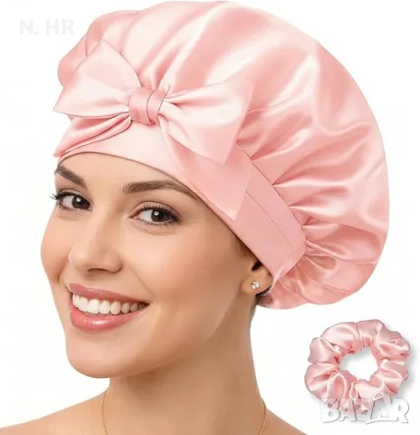 Нощна шапка от коприна - 100% Mulberry Silk Sleep Hat