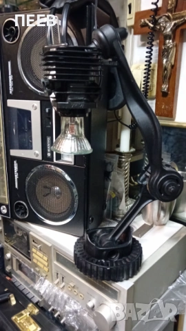 Индустриална лампа, снимка 12 - Антикварни и старинни предмети - 54333110