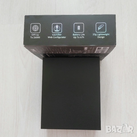 Ултралека Геймърска Мишка Keychron M4 Wireless • 1000Hz • 35g • PixArt 3395 • Fingertip Grip, снимка 3 - Клавиатури и мишки - 54895389