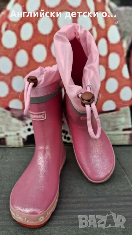 Английски детски гумени ботуши-REGATTA, снимка 4 - Детски боти и ботуши - 54221912