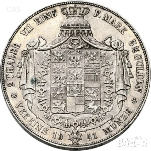 2 Талера 1841 Прусия - сребро