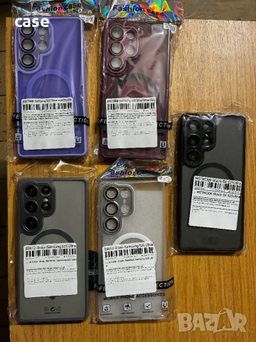 Samsung S26,S25,S24,S23,S22 всички модели ударо-устойчив кейс с Magsafe и протекрор за камерата, снимка 5 - Калъфи, кейсове - 45741678