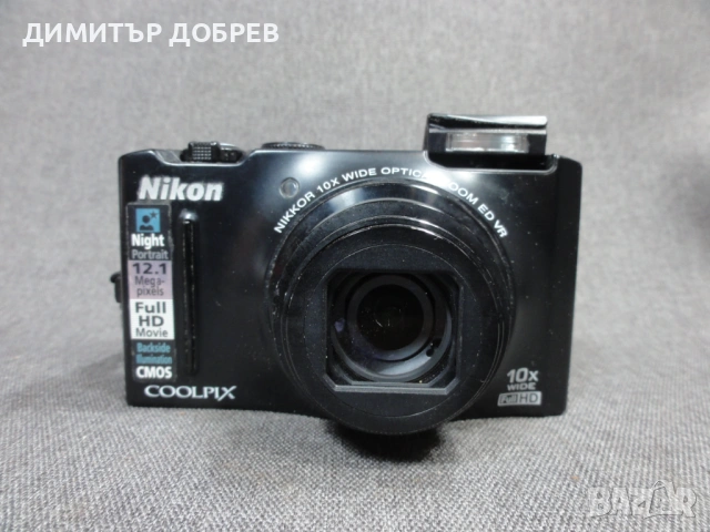 ЦИФРОВ ФОТОАПАРАТ NIKON COOLPIX S8100 12.1MP 10X ZOOM CMOS DIGITAL CAMERA Y2K RETRO DIGICAM