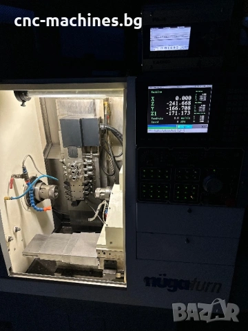 CNC Струг с ЦПУ 6 оси MÜGA TURN - XP4-42 SM ЦПУ струг , снимка 9 - Други машини и части - 54822817