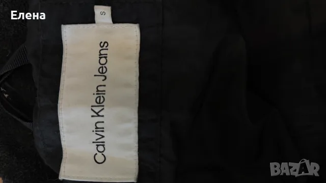 Calvin Klein Jeans зимно puffer яке – черно – унисекс – размер S - oversized , снимка 4 - Якета - 55441961