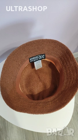 KANGOL Bucket hat L size шапка идиотка в отлично състояние, снимка 9 - Шапки - 54594982