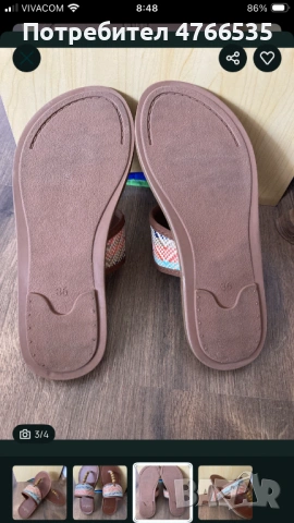 Дамски чесали Lee Cooper, снимка 3 - Чехли - 54274103