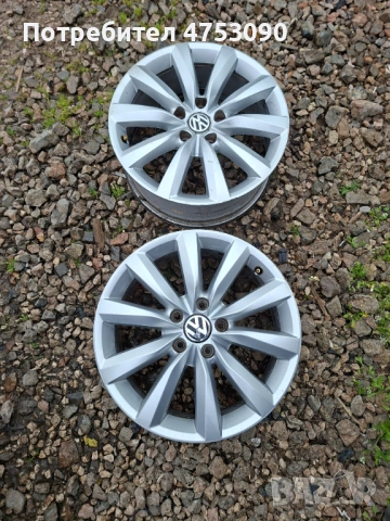 Джанта VW tiguan 5k0 601 025 AH 7j et43, снимка 2 - Части - 54200423
