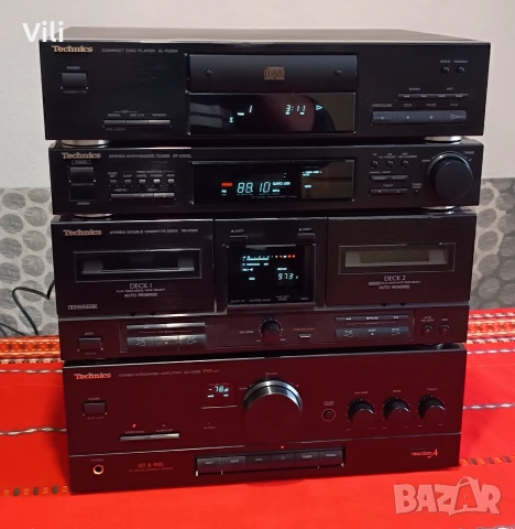 🎵 Hi-Fi комплект Technics🎵, снимка 2 - Ресийвъри, усилватели, смесителни пултове - 55093376