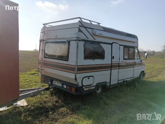 Кемпинг Fiat Ducato 2.5 Diesel - малък пробег, снимка 5 - Каравани и кемпери - 54611585