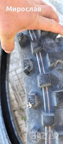 гума dunlop geomax at82 110/100-18, снимка 3 - Гуми и джанти - 54745683