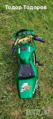 Мини мото ПИСТОВ pocket детски мотор Dirt bike 54cc, снимка 9 - Мотоциклети и мототехника - 54202932