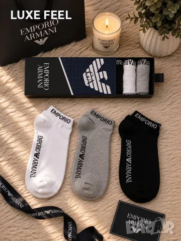 Diesel 🔹 Lacoste 🔹Boss 🔹 Burberry 🔹 Унисекс Модел Чорапи , снимка 6 - Мъжки чорапи - 55545972