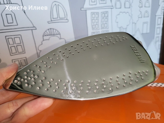 ютия Imetec Nuvola 2.0 1000W малка сгъваема за път, снимка 8 - Ютии - 54425329