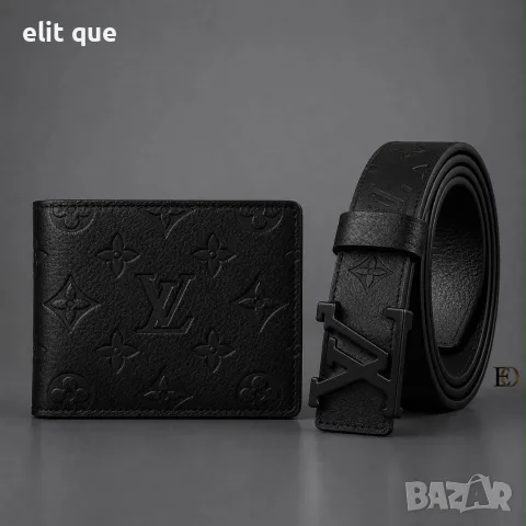 мъжки колан и портмоне Louis Vuitton Hugo boss lacoste emporio armani 