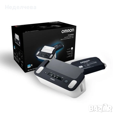 Omron Complete ECG 2в1 Апарат за кръвно налягане и ЕКГ , снимка 3 - Друга електроника - 54976251