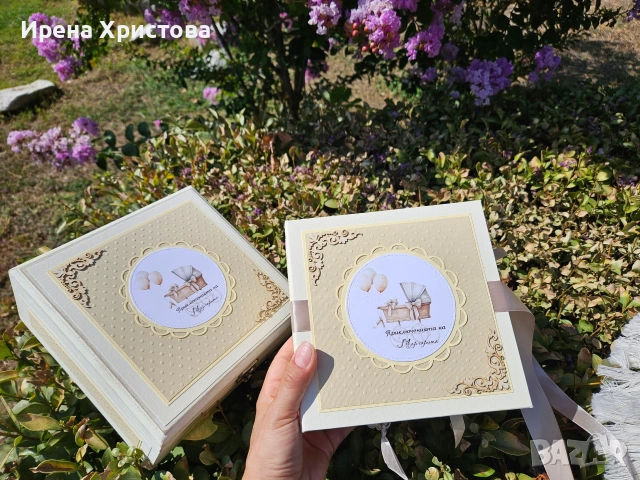 Ръчно изработено албумче в бохо стил с маргаритки , снимка 5 - Други - 55162016