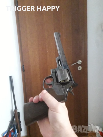 Метален Airsoft Revolver Smith and Wesson ,2 Joules! 