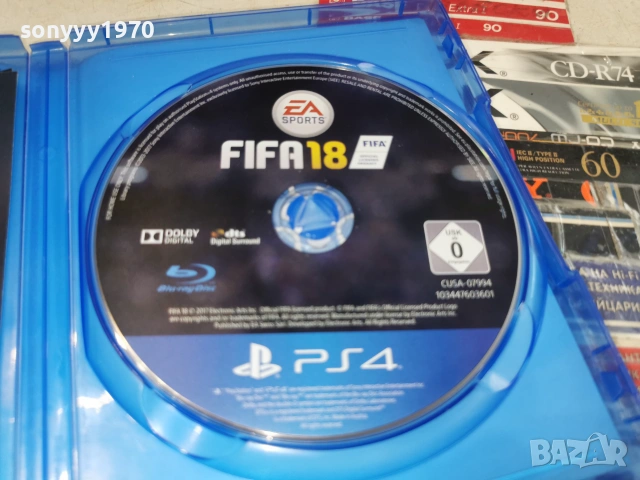 SONY PS4 FIFA 18 GAME 1906261429, снимка 2 - Игри за PlayStation - 54969805