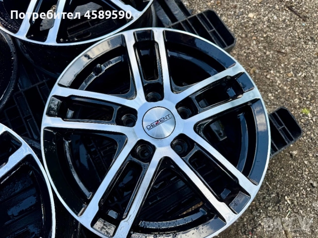 4бр.Алуминиеви джанти DEZENT 15цола 5x114.3 за Kia,Hyundai,Mazda,Mitsubishi, снимка 8 - Гуми и джанти - 54776255