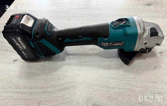 Акумулаторен ъглошлайф Makita DGA504RFE3 , снимка 10 - Ъглошлайфи - 54633199