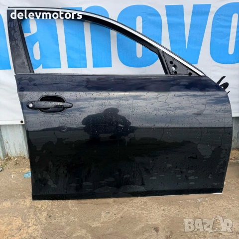 Предна дясна врата черна от BMW E60, БМВ 520 Е60 2.2I, снимка 5 - Части - 54080657