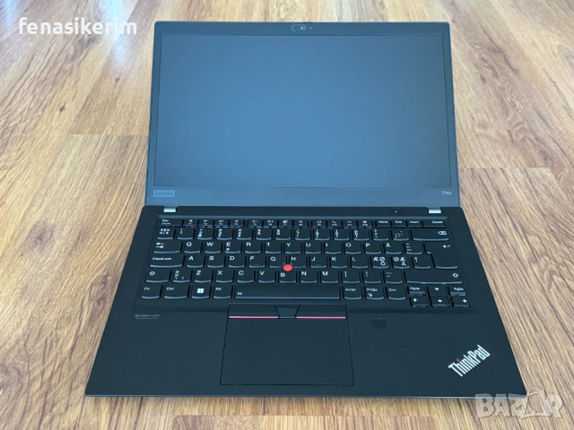 14' Full HD Ryzen 7 PRO 4750u Lenovo ThinkPad T14s Gen 1 32GB LPDDR4X/256GB NVMe/Radeon/Бат 6ч., снимка 3 - Лаптопи за работа - 54781976