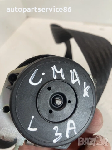 Заден ляв предпазен колан за Ford C Max (2007-2011) Replacement 601597700D, снимка 2 - Части - 54853408