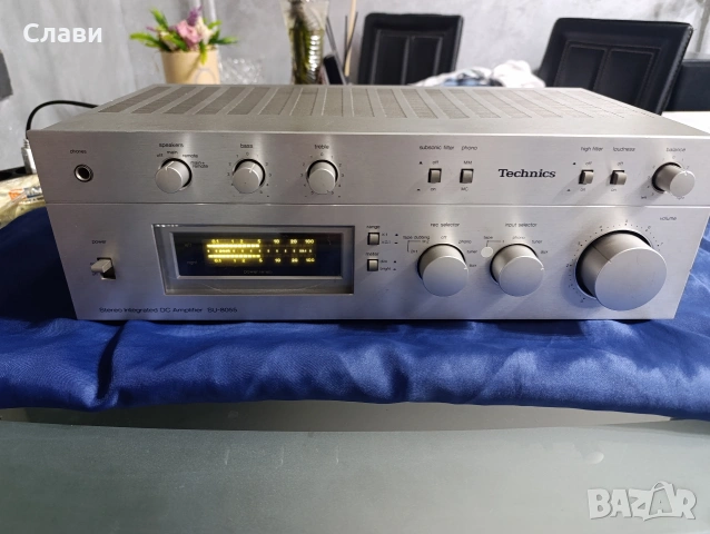 Стерео усилвател Technics SU-8055, снимка 2 - Ресийвъри, усилватели, смесителни пултове - 55075879