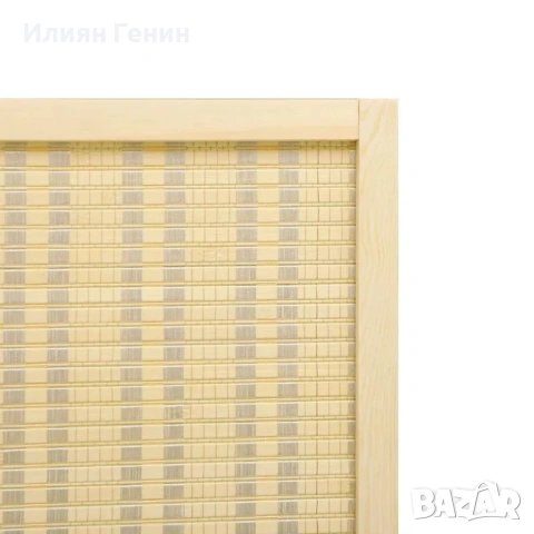 HOMCOM Разделител за стая от 4 части, 180 x 180 см, снимка 7 - Паравани - 54480756