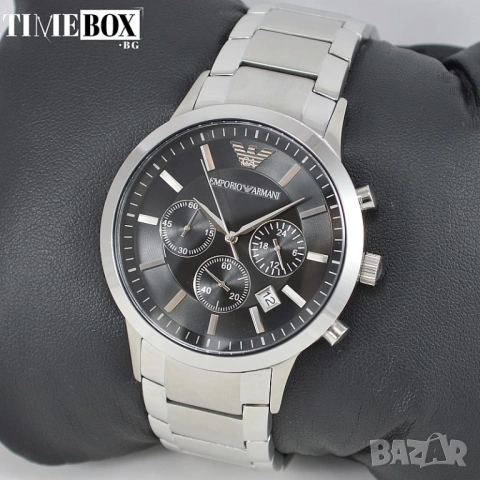 Emporio Armani AR2434 Renato Chronograph, снимка 5 - Мъжки - 47393459