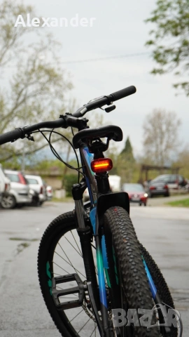 Cross GRX 9 27.5" (2021) – Като ново, само на 4 карания + Аксесоари L размер, снимка 2 - Велосипеди - 54281557