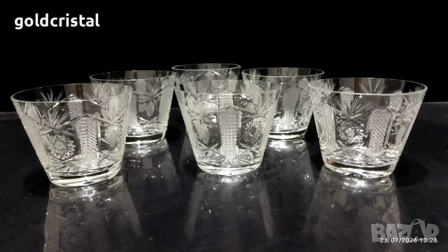 кристални купички за ядки, десерти 